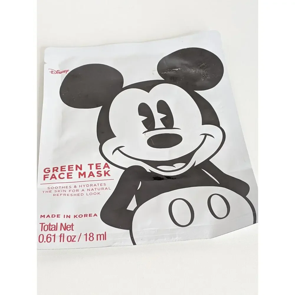 Disney Mickey Mouse Bath Set Sponge Bubble Bath Face Mask ALL NEW